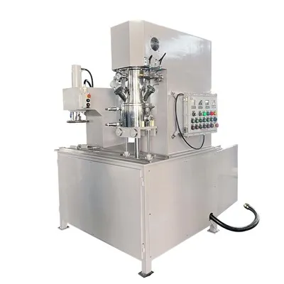 এক্সট্রুডার ডিসচার্জ মেশিন সহ সিল্যান্ট প্ল্যানেটারি মিক্সার